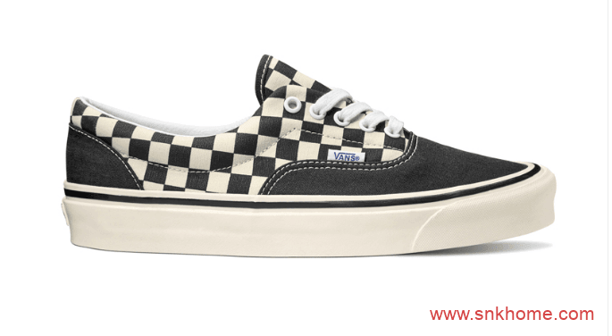 万斯棋盘格一脚蹬硫化 万斯经典安纳海姆 Vans Era 95 DX 货号VN0A2RR1X7W