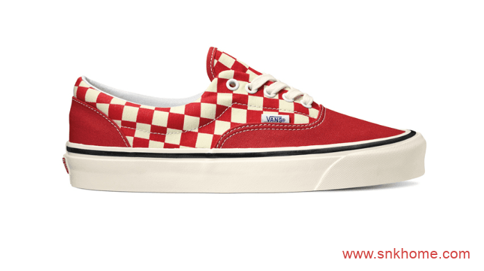 万斯棋盘格一脚蹬硫化 万斯经典安纳海姆 Vans Era 95 DX 货号VN0A2RR1X7W