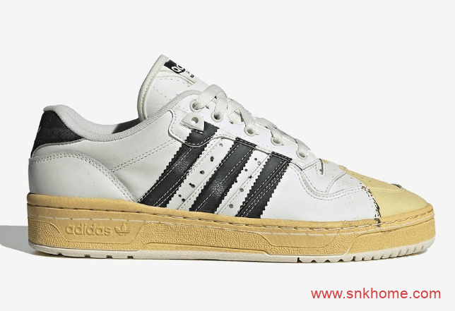 阿迪达斯贝壳头解构OG版本 adidas Rivalry Low “Superstar” 贝壳头球鞋