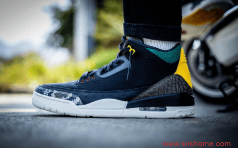 AJ3黑色动物园2.0 Air Jordan 3 SE “Animal Instinct”发售日期 货号：CK4344-001