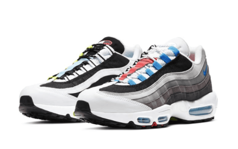 耐克气垫跑鞋鸳鸯配色 Nike Air Max 95发售价格 货号CJ0589-001