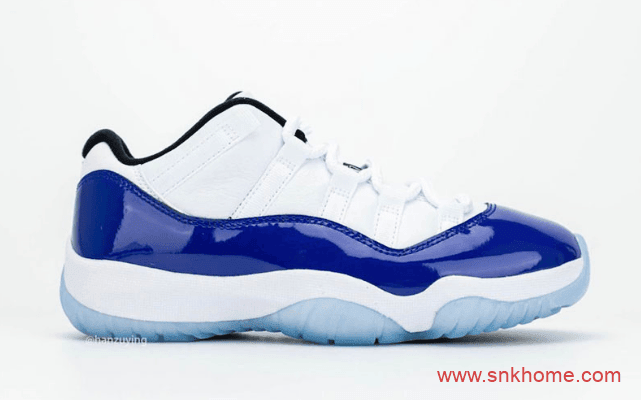 Air Jordan 11 Low “Concord”配色 AJ11真碳低帮 货号AH7860–100