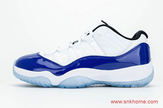 Air Jordan 11 Low “Concord”配色 AJ11真碳低帮 货号AH7860–100