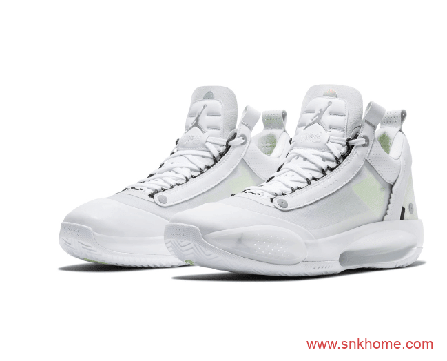 夏季实战篮球鞋 纯白 Air Jordan 34 Low发售日期 货号CU3473-100
