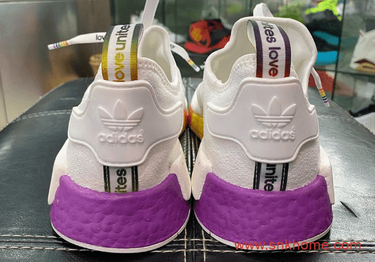 阿迪达斯彩虹底 adidas NMD R1 Pride发售价格 货号FY9024 