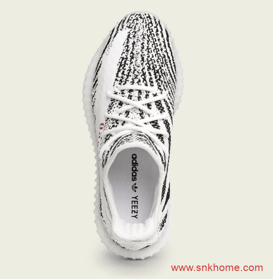 350V2椰子白斑马adidas Yeezy Boost 350 v2 “Zebra” 白斑马复刻OG版本 货号：CP9654