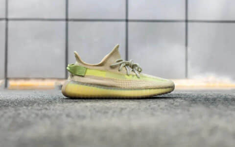 椰子350V2新亚洲限定开箱评测 Yeezy Boost 350 V2 “Flax” 货号FX9028