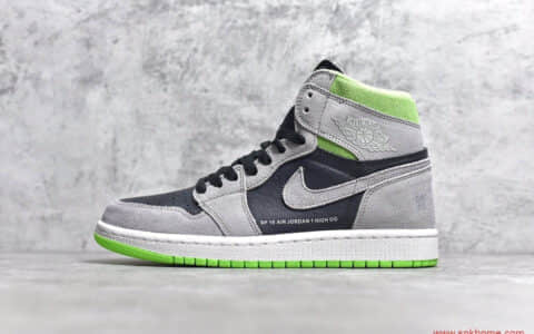 高帮AJ1黑灰纯原版本 Air Jordan 1 “Neutral Grey” 货号555088-018