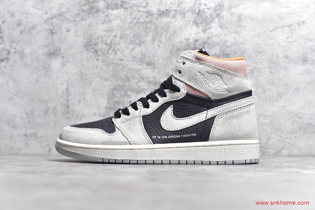 OG版本AJ1细节图实拍 Air Jordan 1 “Neutral Grey”货号555088-018