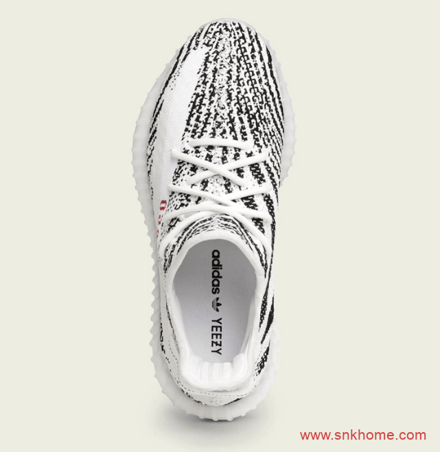 白斑马的第四次复刻 Yeezy 350 V2白斑马第五次发售来了 货号CP9654