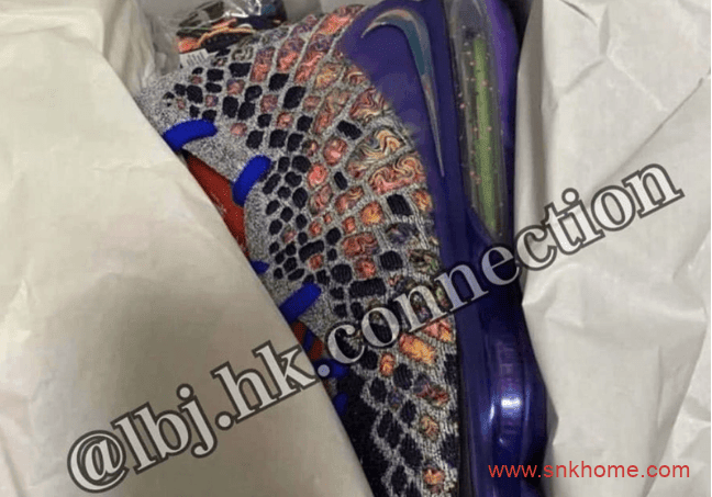 Nike LeBron 17 “What The”实物图释出 詹姆斯篮球鞋鸳鸯配色 货号CV8079-900