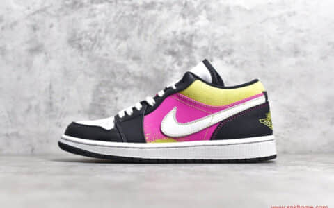 Air Jordan 1 Low “Pink Corduroy”粉色灯芯绒 灰粉 货号554723-502