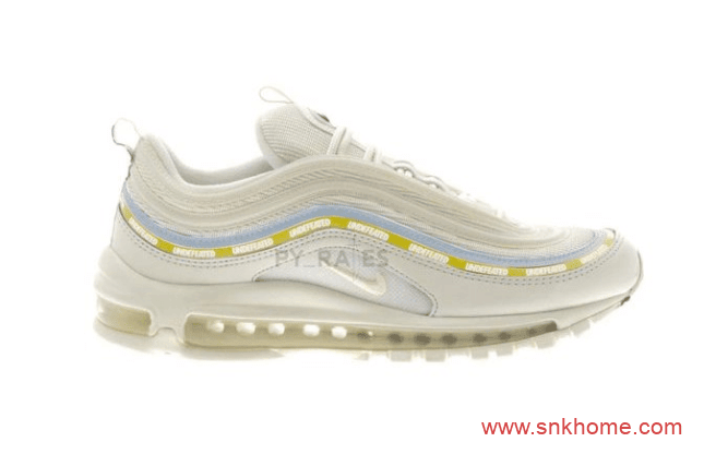 天价耐克联名 UNDEFEATED x Air Max 97新配色黑白大地色