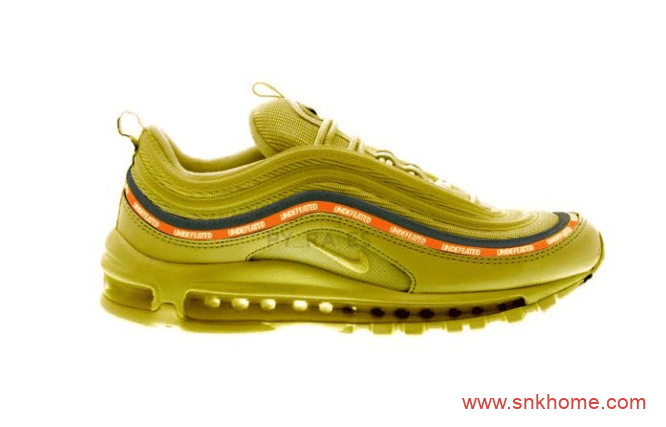 天价耐克联名 UNDEFEATED x Air Max 97新配色黑白大地色