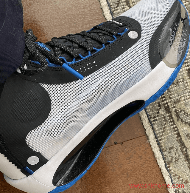 重磅！篮球鞋联名款 Air Jordan 34藤原浩联名灰蓝色上脚图释出