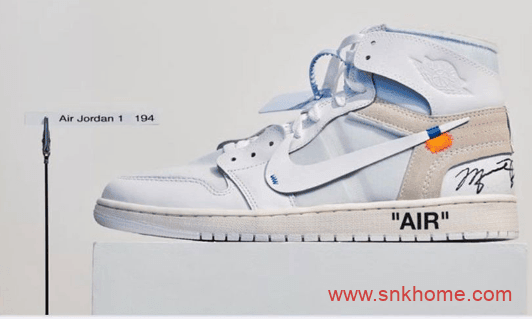 Virgil Abloh原始初稿 AJ1OW联名制作只需要一把雕刻刀