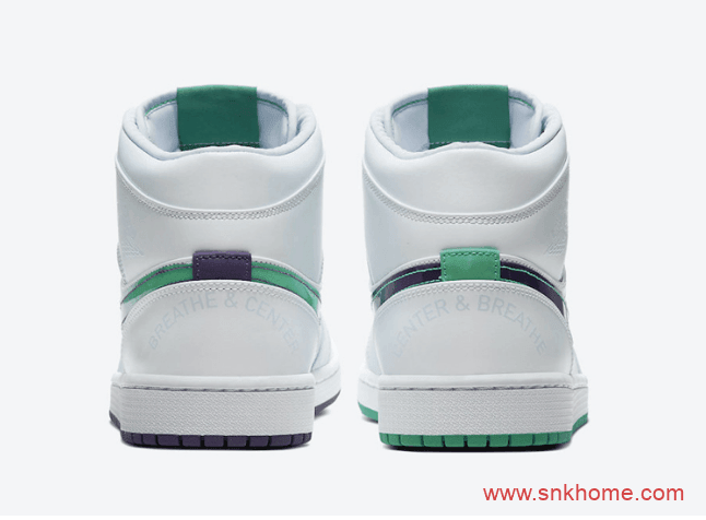 Air Jordan 1 Mid SE “Nike Hoops”鸳鸯配色 AJ1白绿发售信息 货号CW5853-100 