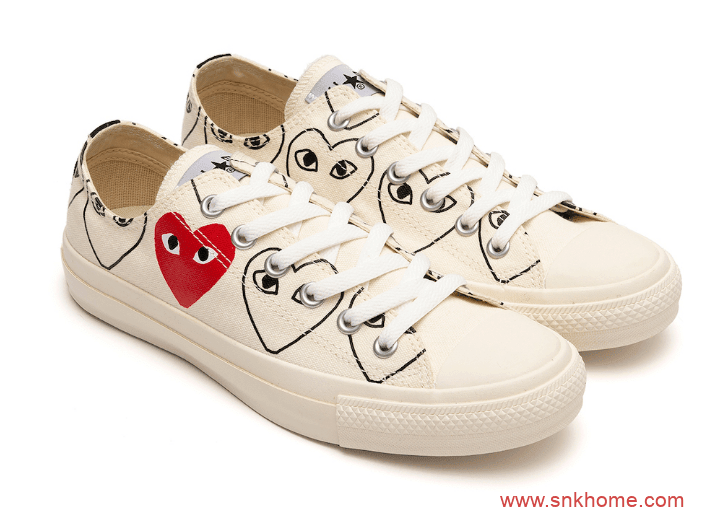 CDG PLAY x Converse 匡威经典PLAY联名 匡威川久保玲