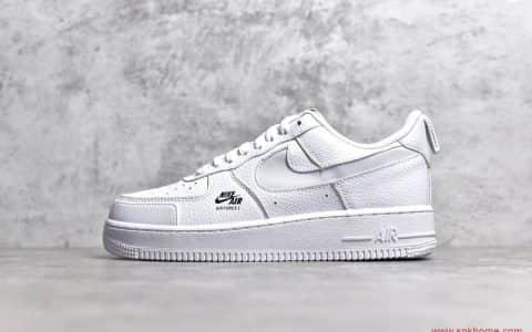 顶级版本NIKE Air Force 1空军一号 解‬构3M反光板鞋 货号CV3039-100