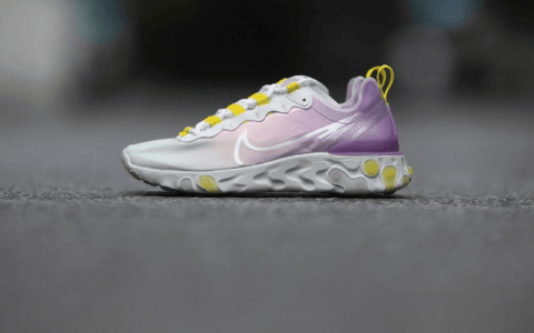 Nike React Element 55渐变新配色发售信息 耐克瑞亚透气跑鞋