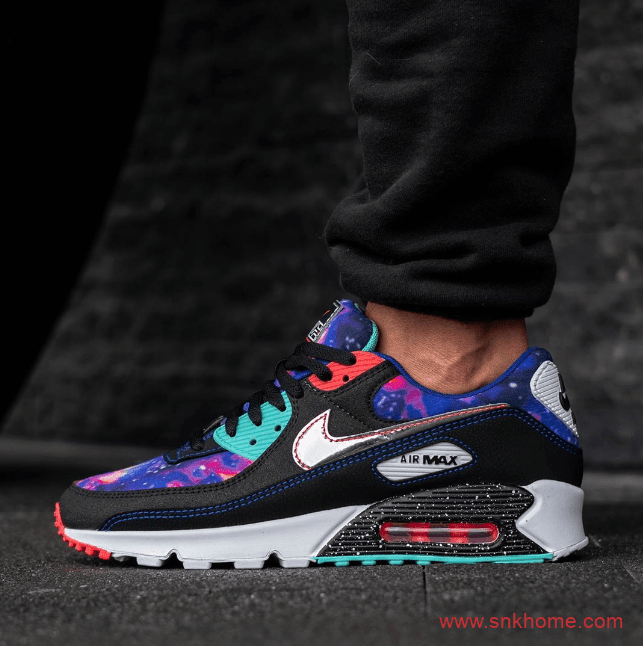 耐克星空主题 Nike Air max 90 “Galaxy”发售日期  货号CW6018-001