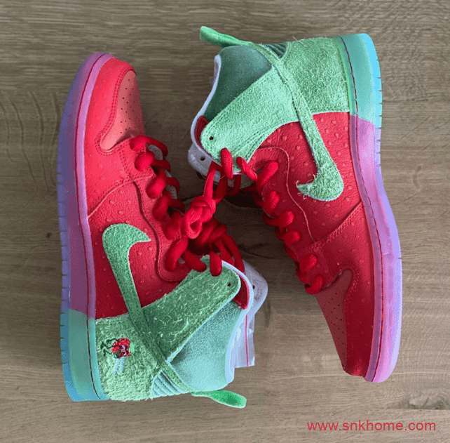 Nike SB Dunk High “Strawberry Cough” 耐克Dunk咳嗽草莓发售信息 货号CW7093-600