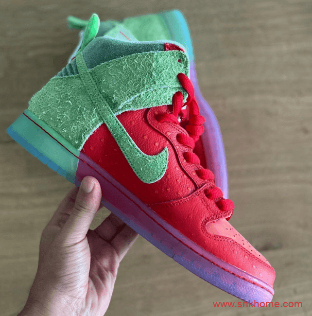 Nike SB Dunk High “Strawberry Cough” 耐克Dunk咳嗽草莓发售信息 货号CW7093-600