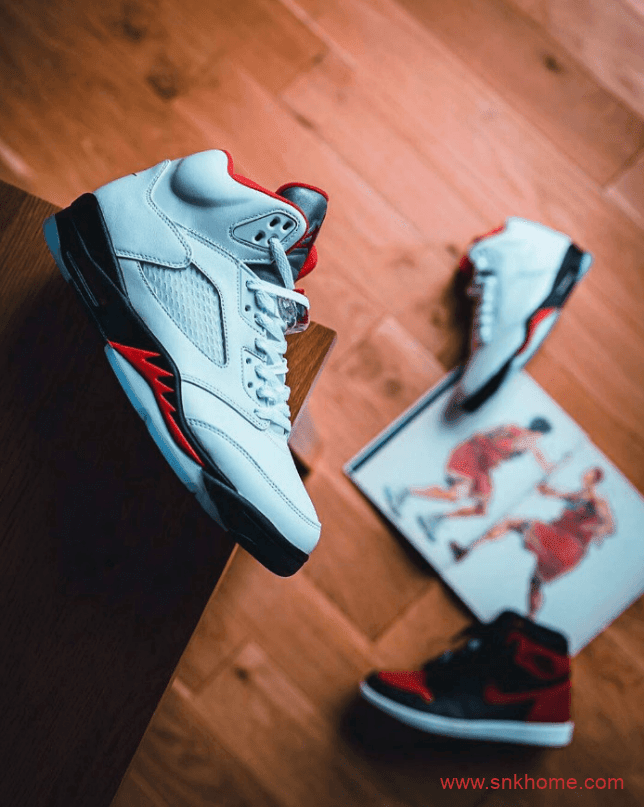 Air Jordan 5 “Fire Red”白红配色 AJ5流川枫发售在即 货号：DA1911-102