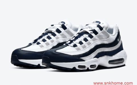 Air Max 95 “Essential”午夜蓝 耐克复古跑鞋MAX95新配色发售价格