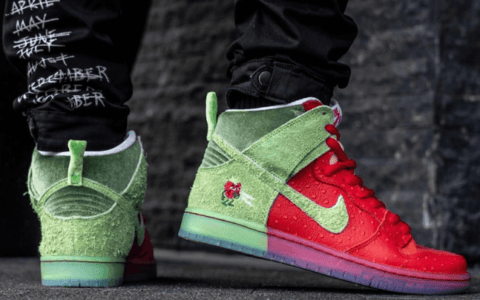 Nike SB Dunk High “Strawberry Cough”耐克Dunk咳嗽草莓发售日期  货号：CW7093-600