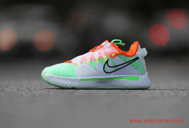 Gatorade x Nike PG 4发售日期 保罗乔治实战篮球鞋PG4佳得乐 货号：CD5086-100