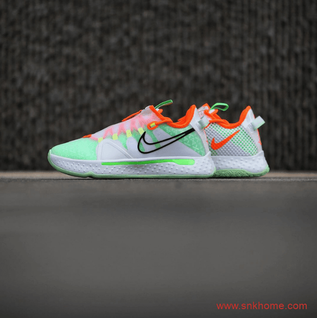 Gatorade x Nike PG 4发售日期 保罗乔治实战篮球鞋PG4佳得乐 货号：CD5086-100