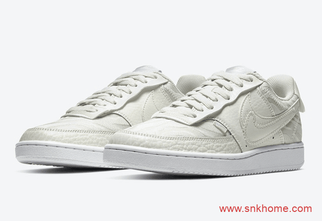 耐克虎纹米白色 Nike Court Vision Low发售信息 货号：CI7599-100