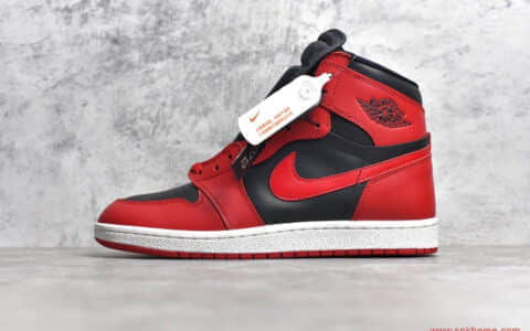 独家CJ纯原AJ1反转黑红 Air Jordan 1 High'85"Varsity Red" 货号：BQ4422-600