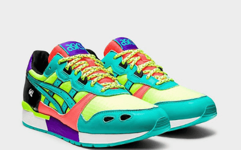 ASICS Gel-Lyte “Neon” 亚瑟士新款彩色跑鞋发售价格 货号：1191A351-750