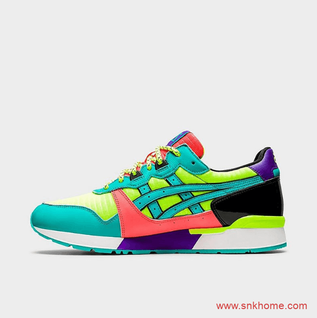 ASICS Gel-Lyte “Neon” 亚瑟士新款彩色跑鞋发售价格 货号：1191A351-750