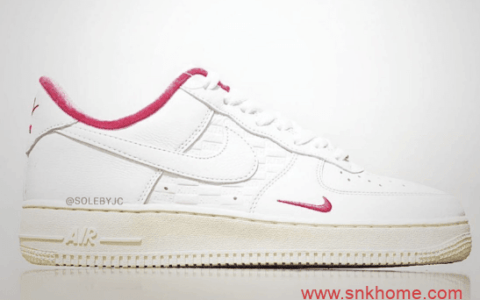 打造复古OG风格 Kith x AF1 Low 空军最新联名白粉色实物图曝光