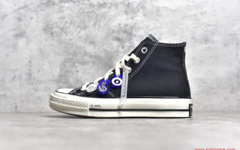 匡威联名款黑色高帮 Converse x 10 CorsoComo 十周年限定 货号：162050C