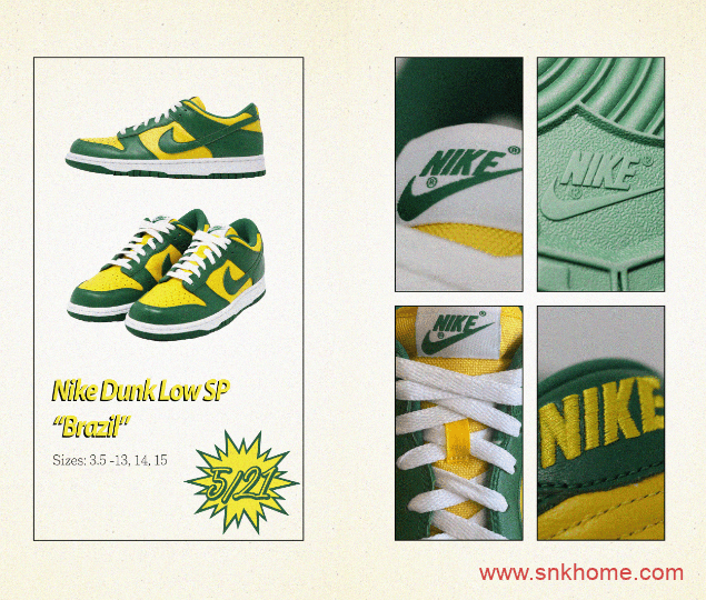 耐克新品发售三双 Nike Dunk Low SP 复古板鞋OG风格 货号：CU1727-700/CU1727-100/CU1727-800