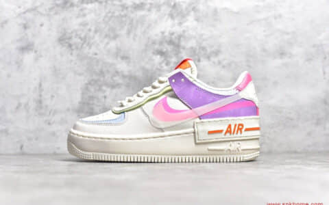 Nike Air Force 1 Shadow AF1 炫彩拼接 耐克AF1空军双勾解构鞋