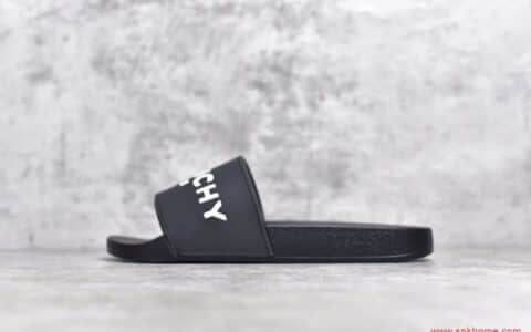 莆田高品质拖鞋 奢侈品牌Givenchy纪梵希原厂黑色拖鞋现货