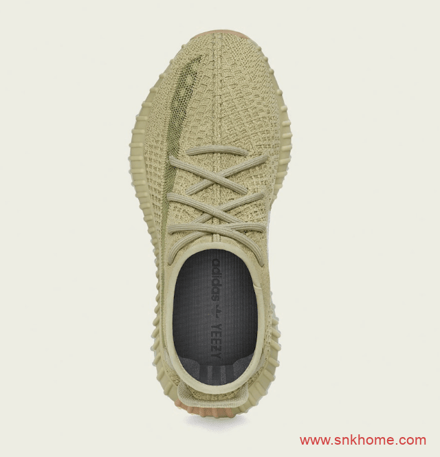 Yeezy 350 V2 Flax 抹茶绿本周北美限定发售