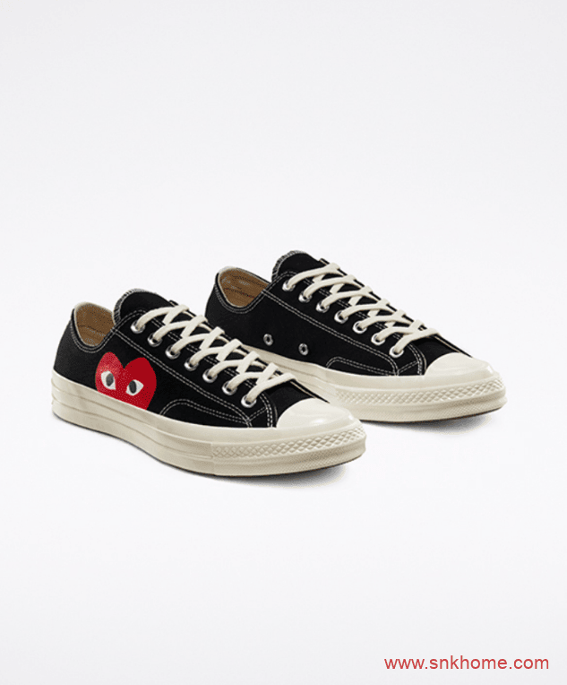 经典匡威1970S川久保玲 CDG PLAY x Converse本周抽签登记开启