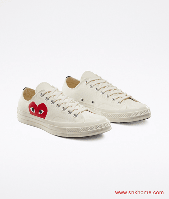 经典匡威1970S川久保玲 CDG PLAY x Converse本周抽签登记开启