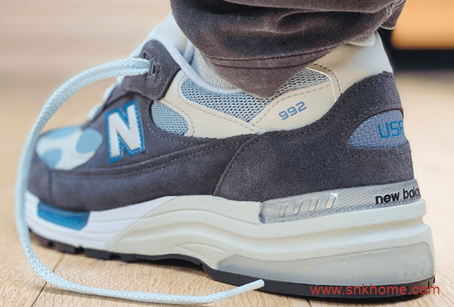 致敬鞋王NB元祖灰M1300JP New Balance 992 “Steel Blue”即将发售