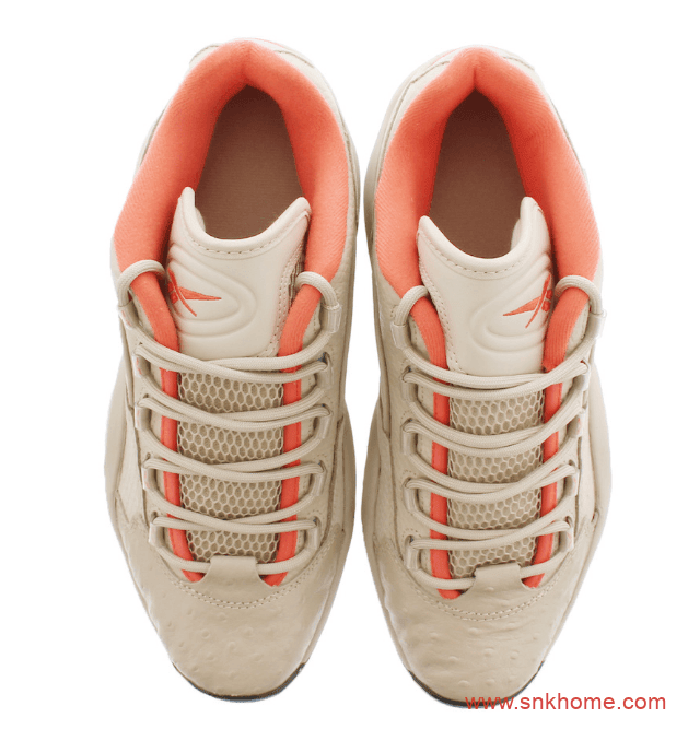 Reebok Question Low “Modern Beige”  锐步新款老爹鞋卡其色发售日期 货号：EF3151