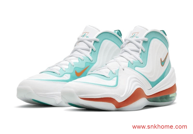 Nike Air Penny 5 “Alternate Miami Dolphins”迈阿密南海岸海外已经发售