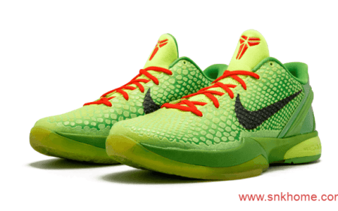 Nike Kobe 6 Protro “Grinch” 科比6代圣诞节乳腺癌都会回归 货号：CW2190-300