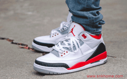 Air Jordan 3 SE “Fire Red”  AJ3火焰红 AJ3白红发售日期 货号：CZ6431-100