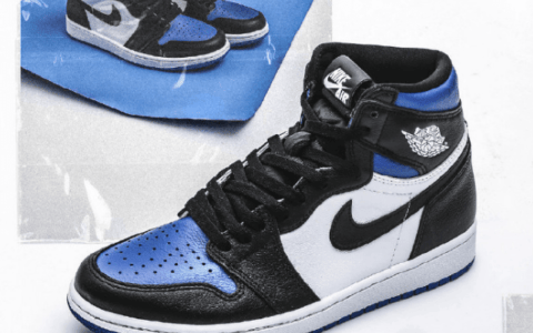 Air Jordan 1 “Game Royal” AJ1皇家蓝5月9号已发售 货号：555088-041